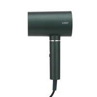 vgr v431 electric t shaped hair dryer unfoldable handle 1600w cold hot air negative ion constance temperature hammer blower