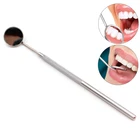 Набор стоматологических инструментов, стоматологическое зеркало из нержавеющей стали, ротовое зеркало, набор для гигиены зубов, инструмент, стоматологический палочка, стоматологический прибор
