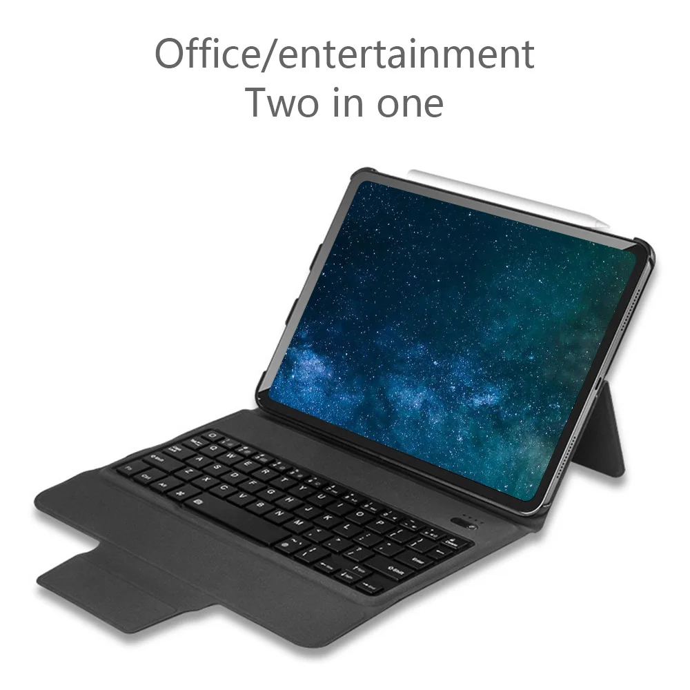 KISSCASE сплит дизайн Кожаная клавиатура с Bluetooth чехол для iPad Mini 1234 Air 1 2 2017 2018 9 7 Pro 10 5 11