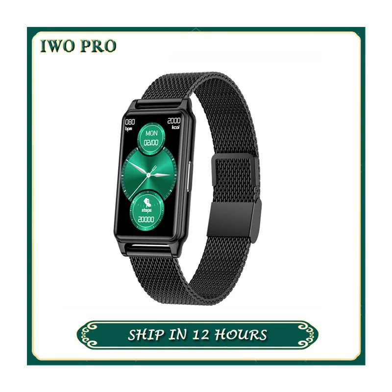 

IWO PRO D15 1,47 дюйма IPS полноцветный дисплей Смарт-часы спортивный пульсометр мониторинг сна смарт-браслет для Huawei IOS