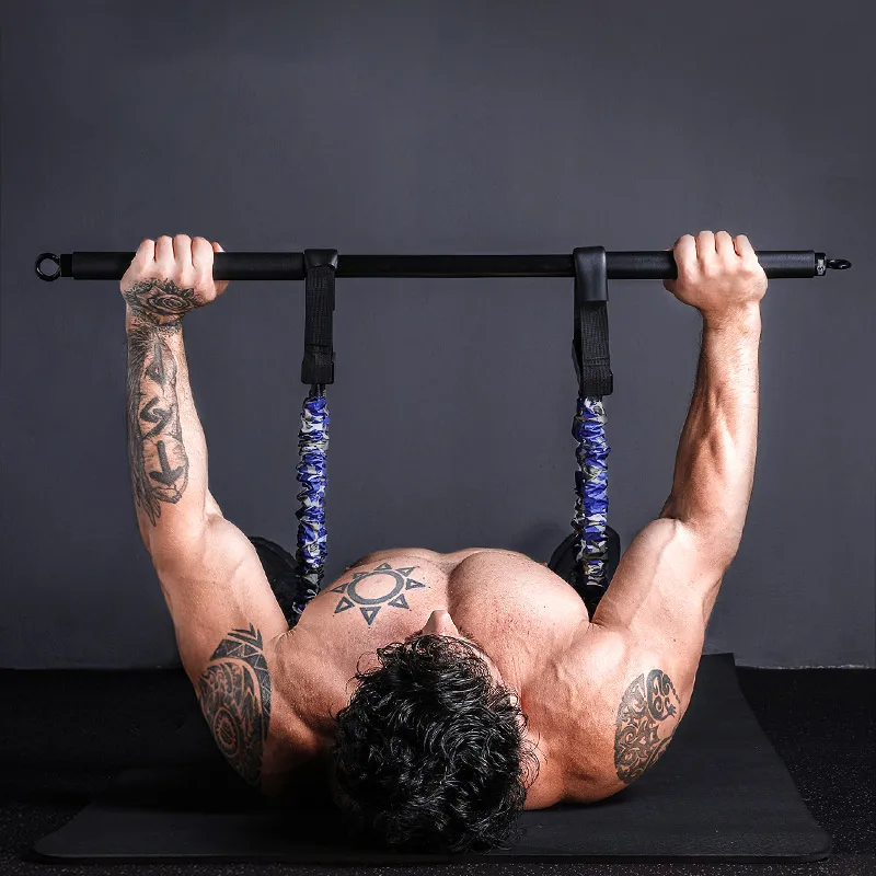 

Removable Fitness Push Up Resistance Band Bench Press Chest Muscle Builder Arm Expander Home Workouts Gym Drop Equipment