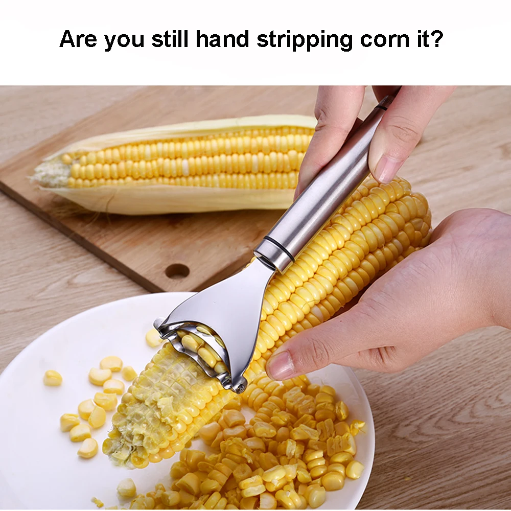 

304 stainless steel corn planer, corn peeling, fresh corn thresher, corn peeling artifact