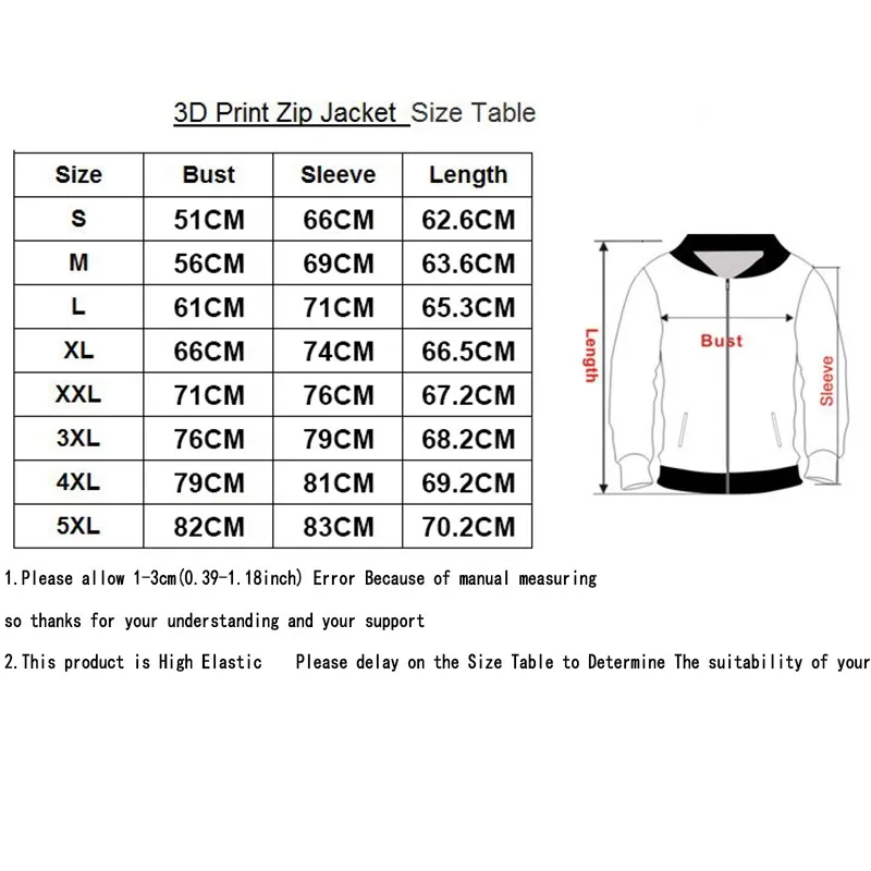 

Clown Cosplay Men's Jacket Halloween Thick Coat Men Long Sleeve Casual Adult Streetwear New Year Zipper Clothes ZOOTOP BEAR