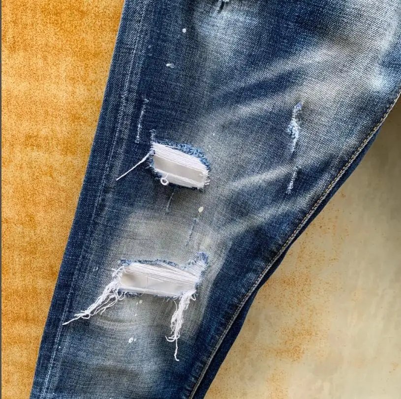 Men women jeans classic,Authentic DSQUARED2,Retro,Italian brand ,Women/Men Jeans,locomotive,Jogging jeans,DSQ9128