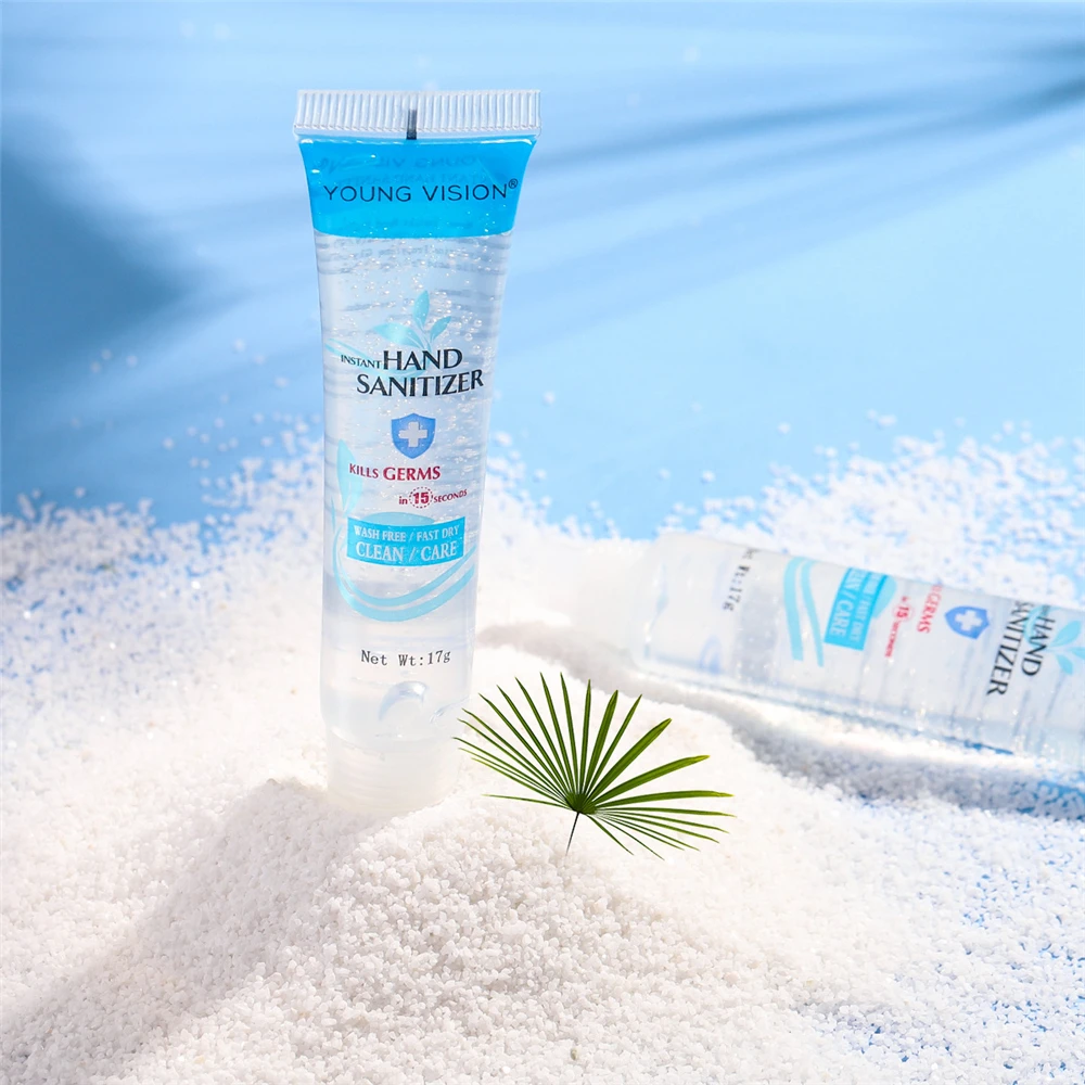 17 г спиртовой антисептик для рук одноразовый Антибактериальный портативный