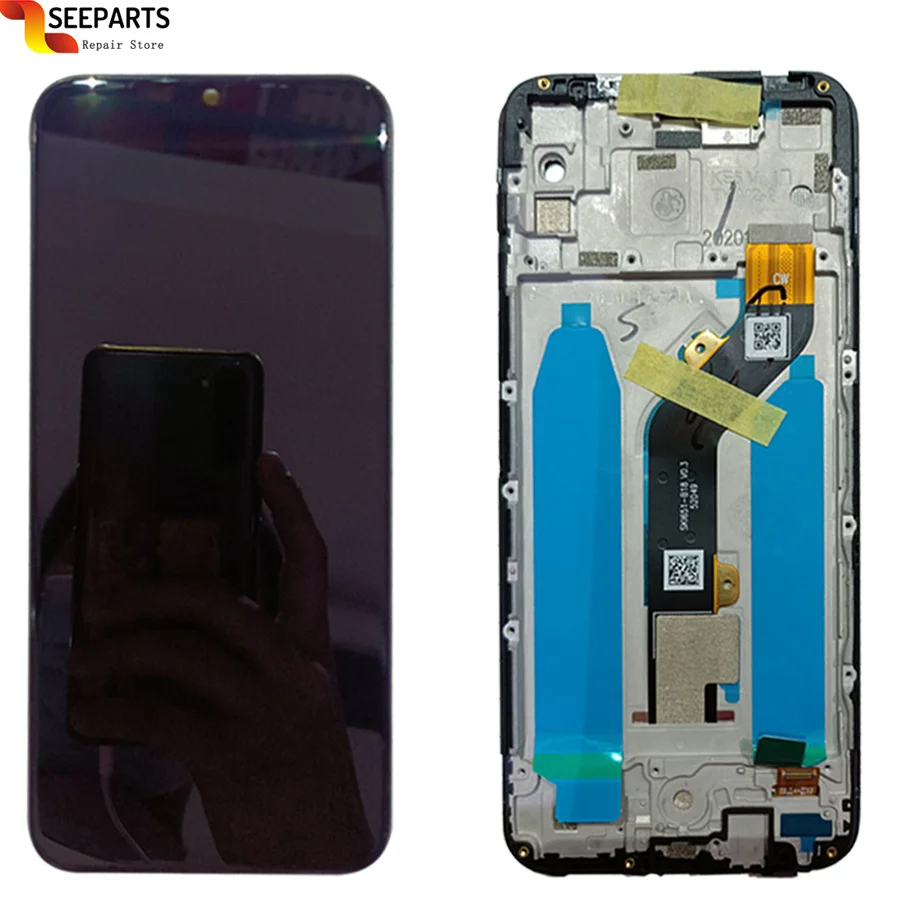 

Оригинальный ЖК-дисплей 6,52 дюйма для TECNO Spark 6 Go KE5J Ke5k / SPARK GO 2020 KE5, сенсорный датчик, дигитайзер в сборе с рамкой