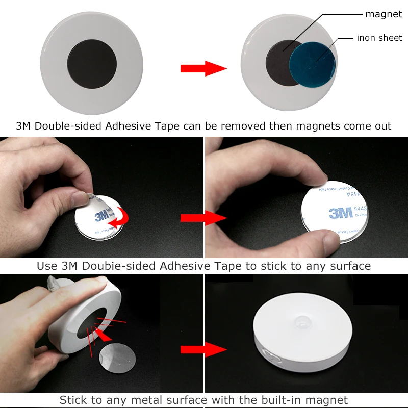 

2020 New Night Lamp With Motion Sensor Warm/White Night Lights For Home As Children's Night Light For Kitchen/ Cabinet/ Wardrobe