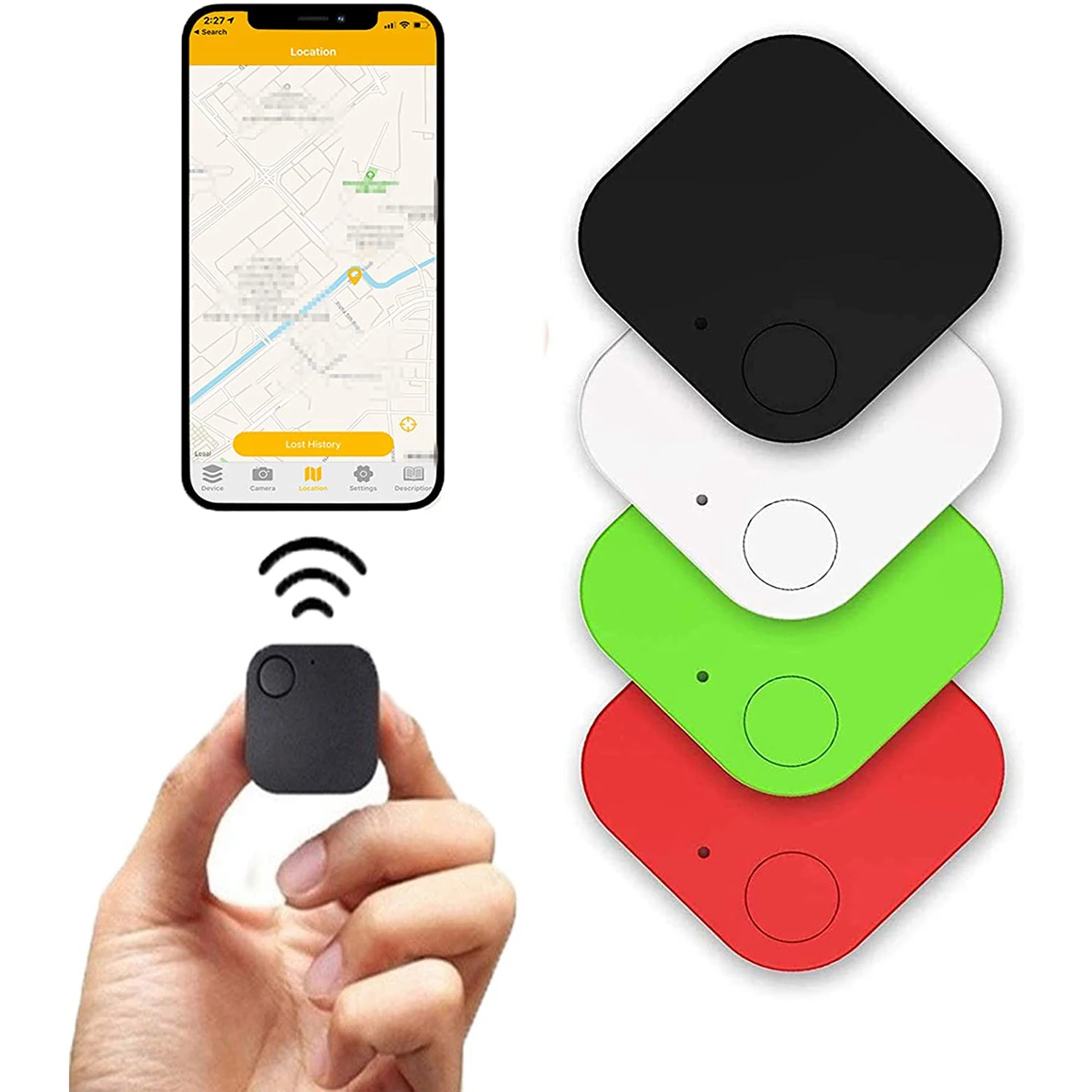 Устройство для отслеживания Bluetooth-трекер автомобиля автомобиль животных |