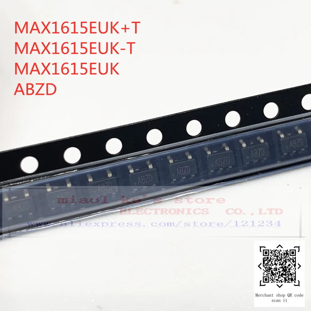 [10 шт.] 100% Новый оригинальный: MAX1615EUK + T ABZD IC REG LIN 3 V/5V 30MA SOT23 5/SC 74A/сот 753|Транзисторы| |