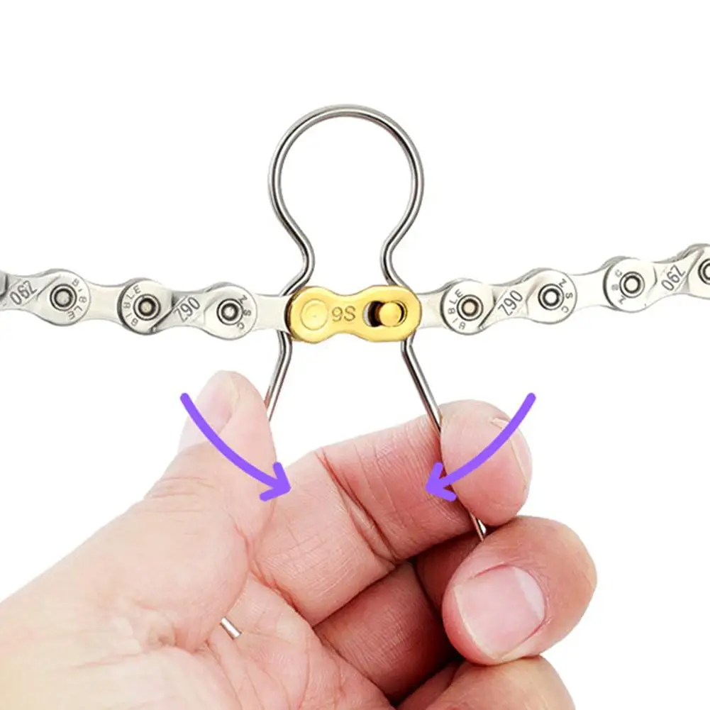 

2 шт. 6/7/8/9/10/11 Скорость звено велосипедной цепи разъем соединения волшебной кнопки Скорость Быстрый мастер звеньев цепи MTB велосипед аксессу...