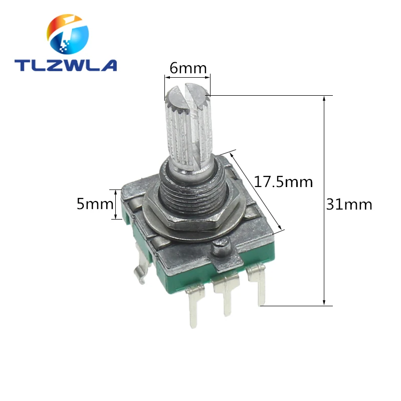 1 шт. 360 градусов поворотный переключатель кодировщика EC16 кодировщик звука