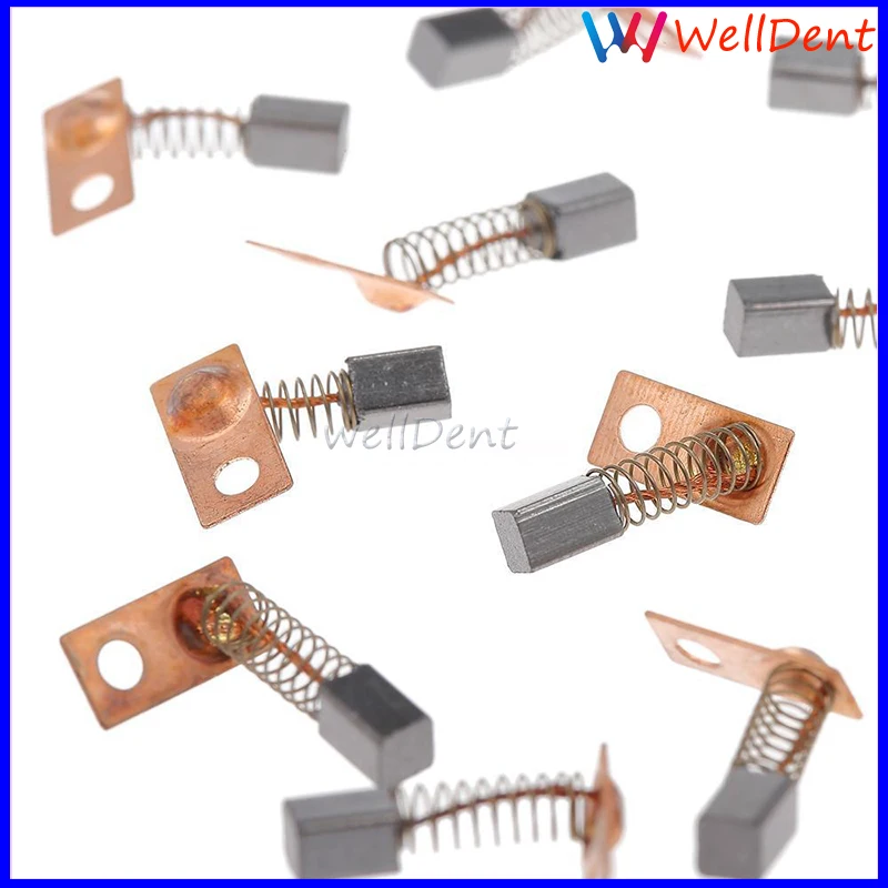 

10pcs Dental Micromotor Handpiece Carbon Brushes Replace Electric Motor Brushes High Quality For Saeyang Series