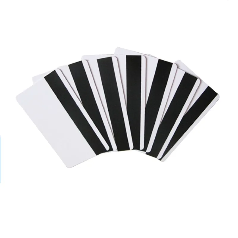 250 шт. пластиковые брикетки с магнитной полосой HiCo для принтеров карт zebra evolis datacard