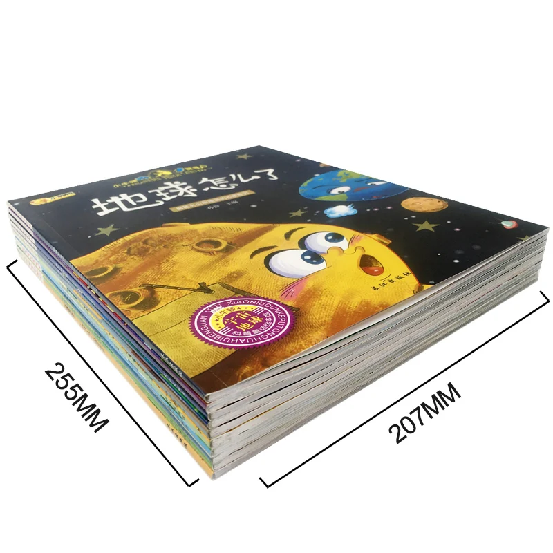 

10 Pcs/set Children's Science Books Popular Science Series Chinese Story Books For Kids Bedtime Story Libros 3-6 Years Old