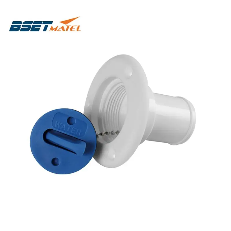 

Nylon Plastic UV stabilized Marine hardware Deck Filler of WATER 38mm Socket boat Motorhome yacht Caravans camper vans truck