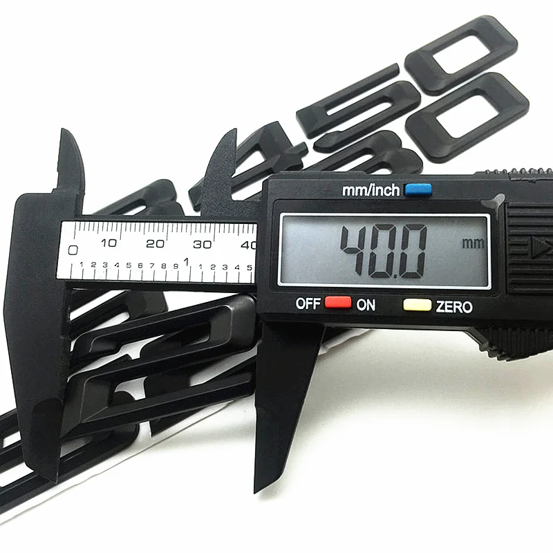 Наклейка для заднего багажника с буквами и цифрами 3D наклейка значок стайлинга