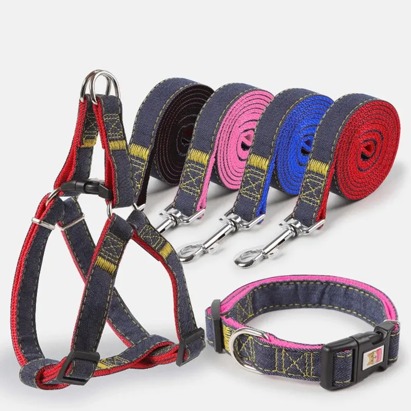 Сцепление для домашних животных с ошейником собак нагрудный ремень собаки