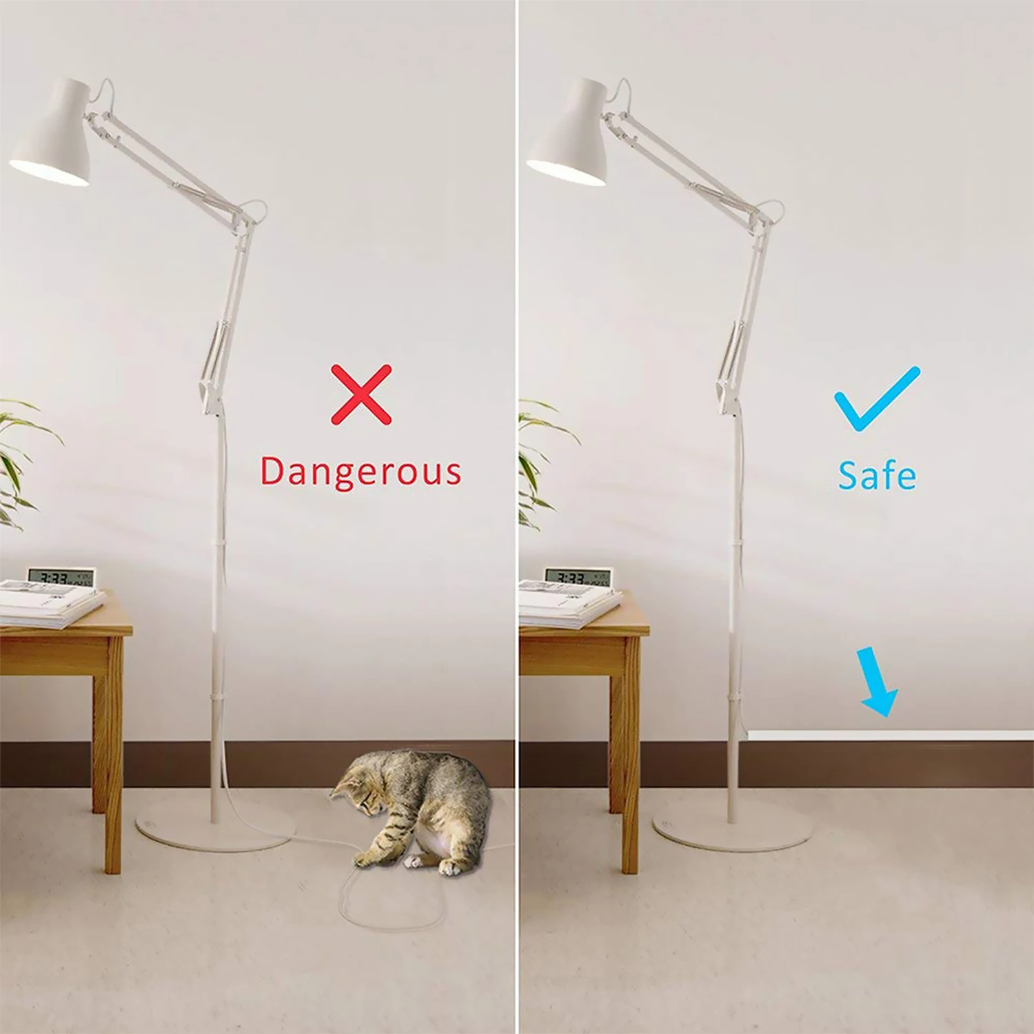 10 шт. ПВХ шнур трубопровод кабеля для мобильного телефона дорожкой качения стены