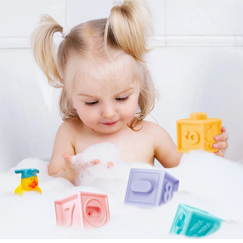 Детская игрушка-конструктор из мягкой резины | Игрушки и хобби