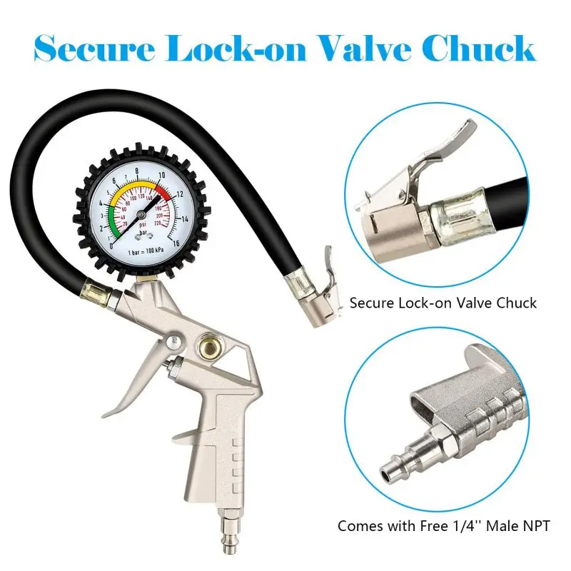 Манометр для автомобильных шин 220 PSI | Автомобили и мотоциклы