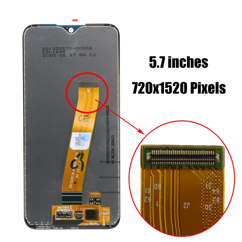 10 pcs/lot 5.7&quot LCD For Samsung Galaxy A01 A015 Display With Touch Screen Digitizer A015F A015G A015DS Assembly+Service pack | Мобильные