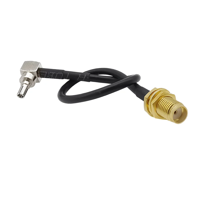 Прямоугольный CRC9 штекер-гнездо SMA RF разъем RG174 коаксиальный кабель К для модема