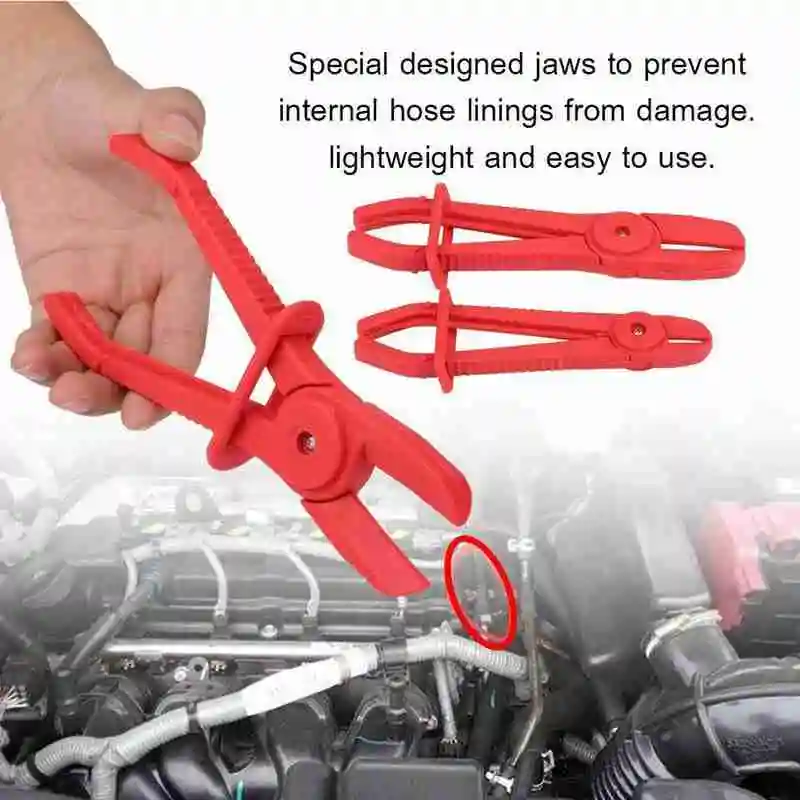 

Plastic tubing sealing pliers set, auto tubing clamp, repair auto tool E5D8