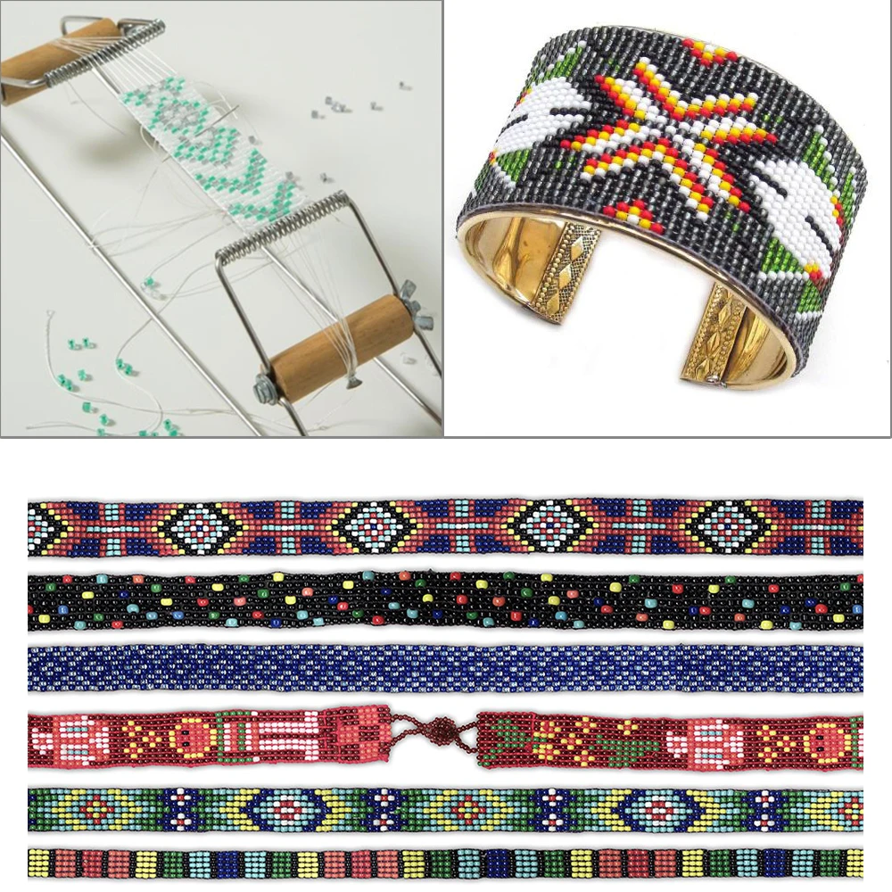 DIY деревянные инструменты для вязания Бисероплетение станок ювелирных изделий