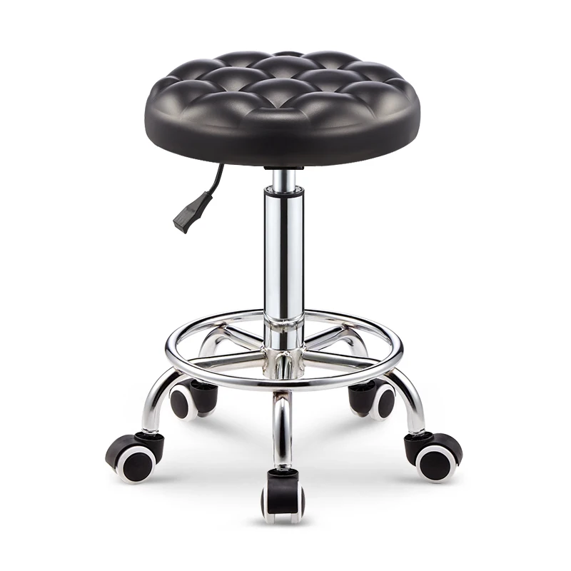 Стул для салона красоты парикмахерский стул вращающийся подъемный круглый