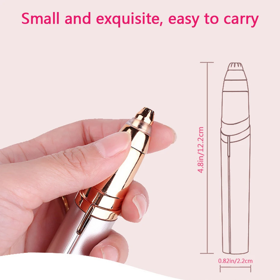 

Electric Eyebrow Trimmer Mini Shaver Razors Portable Epilator Pen Epil Hair Remover Painless Razor Facial Depilador Epilator