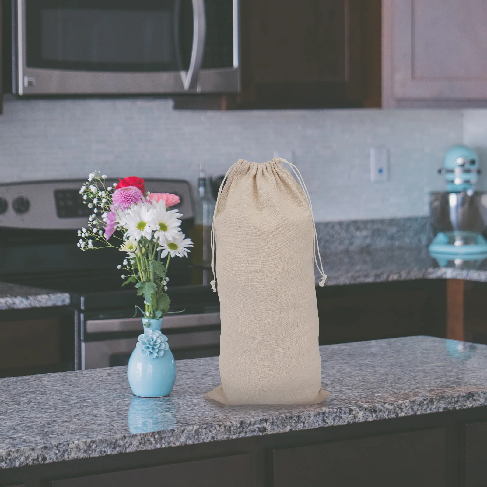 1 шт. прочный мешочек для хлеба многоразовый мешок булочек печенья на шнурке |