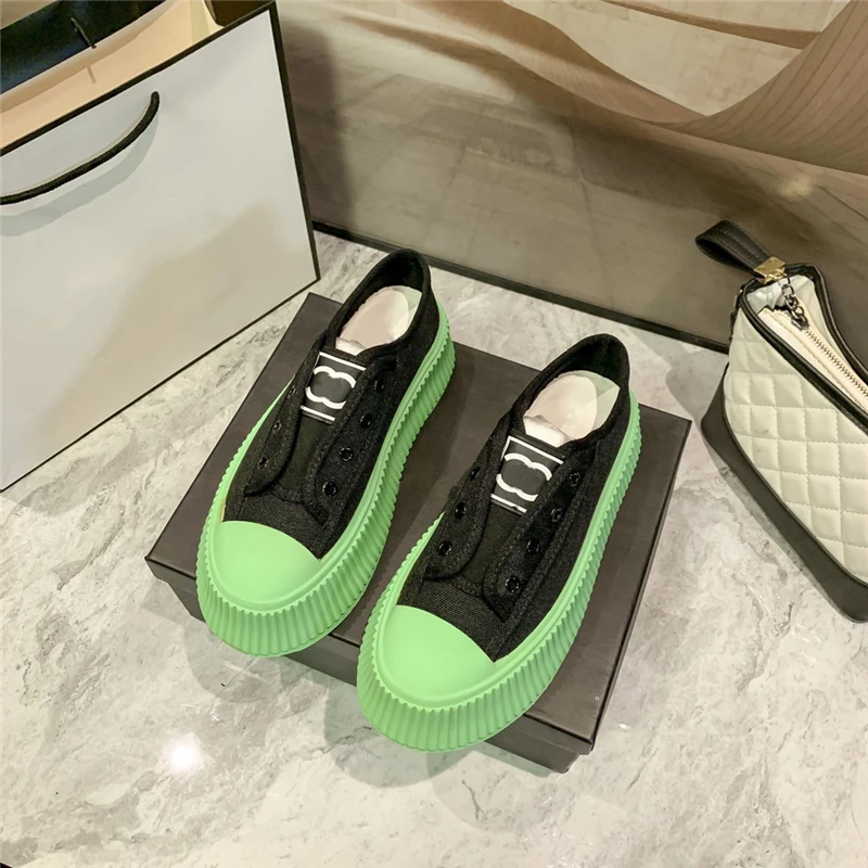 

Новинка 2021, туфли на платформе с круглым носком, туфли карамельных цветов, модные высококачественные повседневные холщовые женские туфли