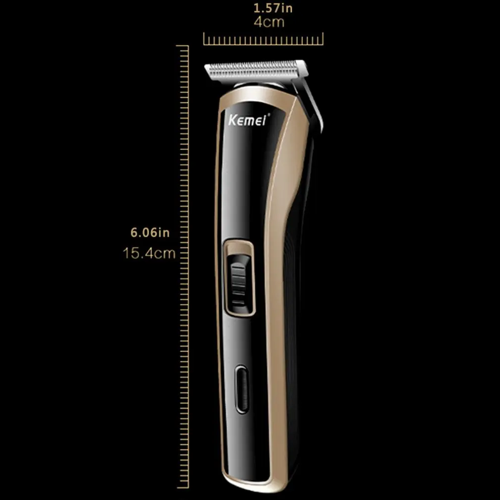

Kemei Electric Shaver Safety Razor Double Edge Classic Mens Shaving Rechargeable Electric Beard Trimmer Wet-Dry Dual Use Razor