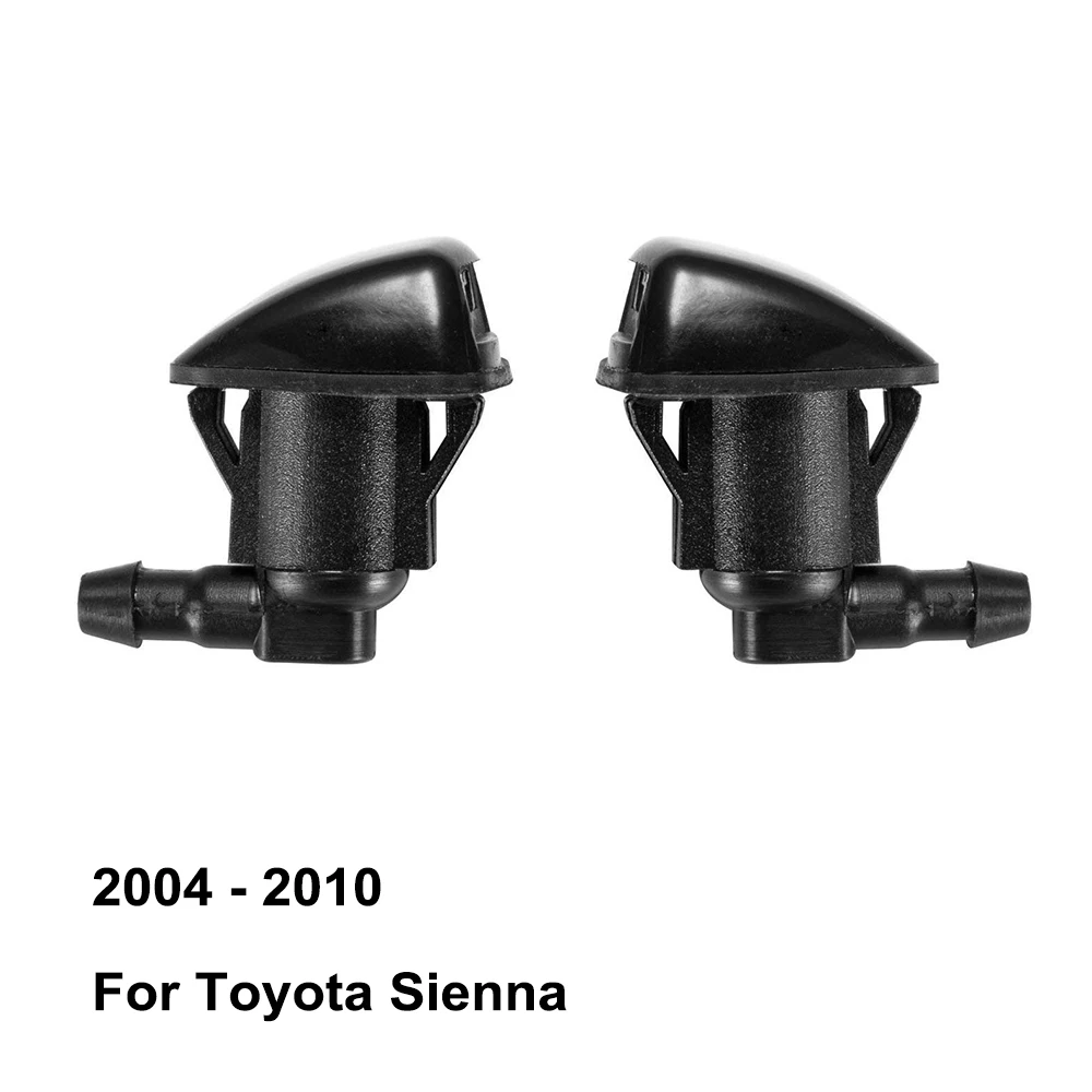 

Front Windshield Washer Nozzle 85381AE020 85381-AE020 for Toyota Sienna ( 2004 - 2010 ) ( Pack of 2 )