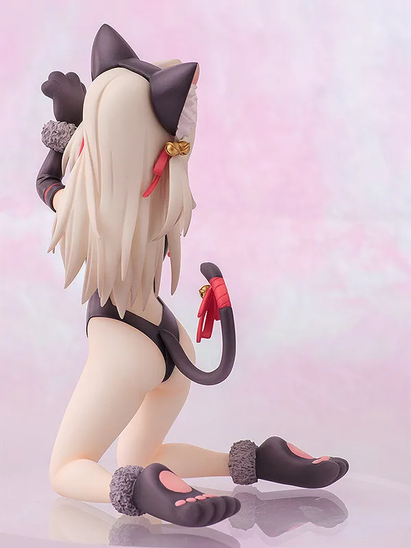 

Fate/kaleid Liner Illyasviel Von Einzbern Black And White Cat Ear Girls Action Toy Japanese Anime Figures Collectible Figurines