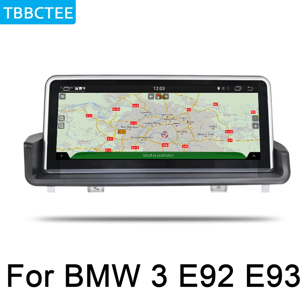 Автомагнитола для BMW мультимедийный видеоплеер 3 серии E92 E93 2004-2013 Android GPS навигация