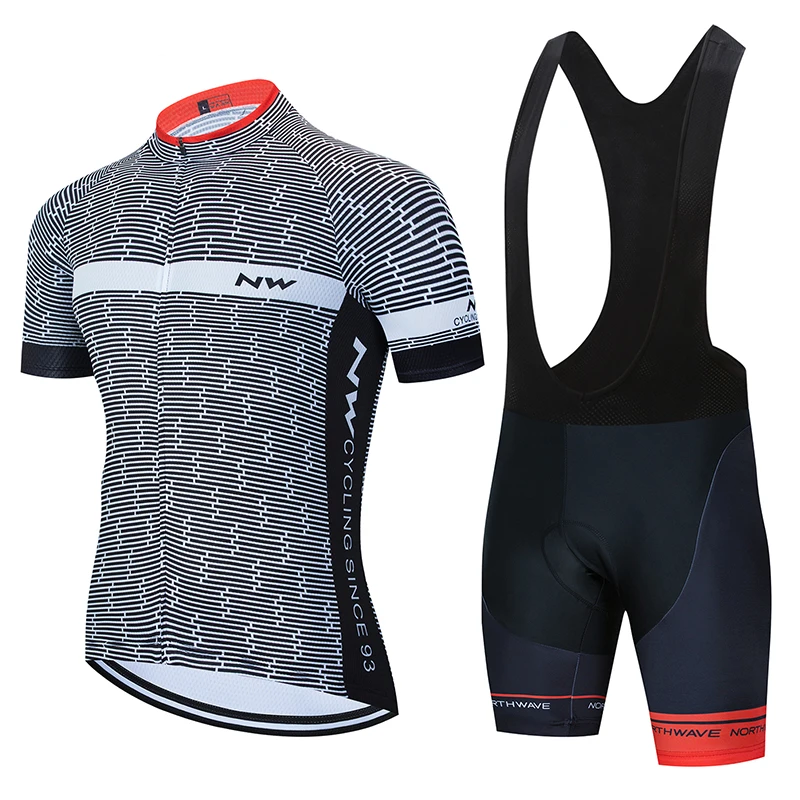 2020NW Cycling Suit Set Summer Short Sleeve Bicycle Wear Maillot Clothing Uniform Men | Спорт и развлечения