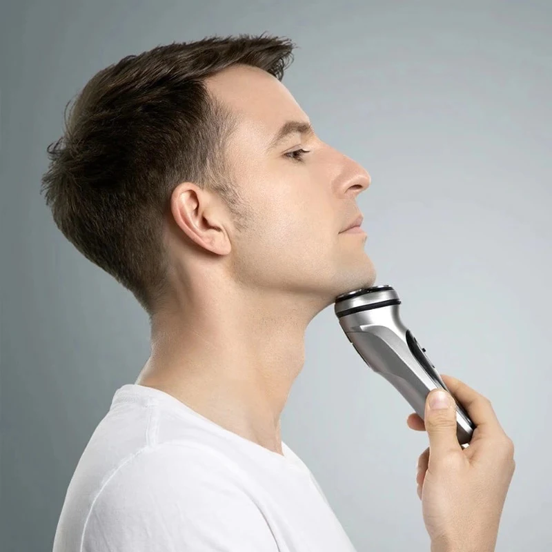 

Enchen Electric Shaver Men 3D Type-C USB Rechargeable Razor 3 Blades Portable Beard Trimmer Cutting Machine For Shaving