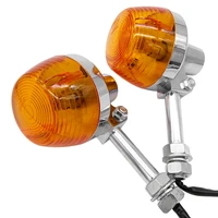 motorcycle 10mm turn signal light for honda xl100 c70 ct70 ct90 cb350 cm400 cb450 cb750 indicators flashers blinkers amber lamp