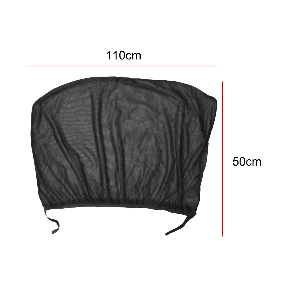 

2Pcs Car Window Cover Sunshade Curtain Mesh Cover Auto Side Front Rear Window Sun Shade UV Protection Shield Auto Accessories