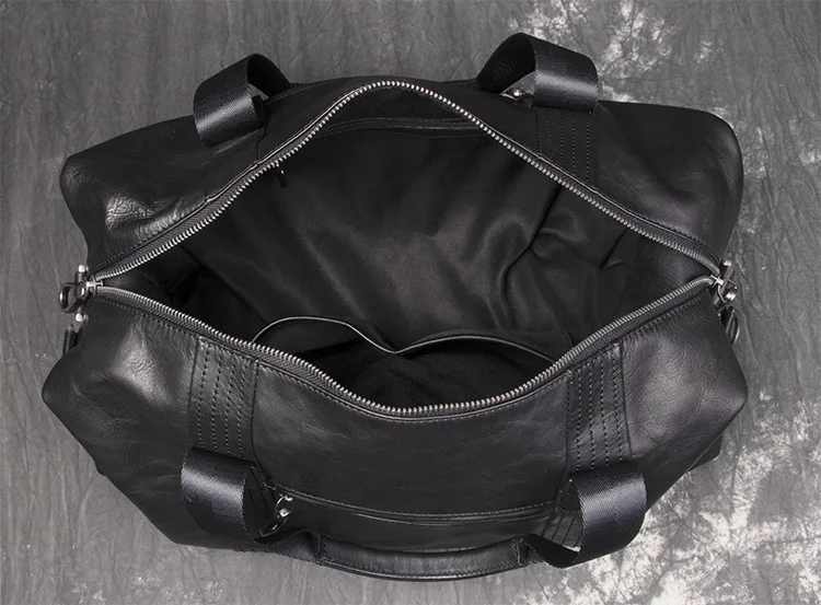 저렴한 암소 가죽 비즈니스 여행 휴대용 가방 어깨 대각선 체육관 가방