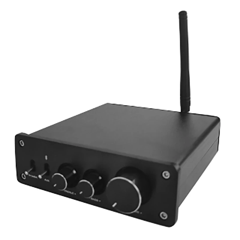 

TPA3255 усилитель мощности стерео цифровой усилитель 2 канала QCC3008 Bluetooth 5,0 цифровой усилитель звука (черный)