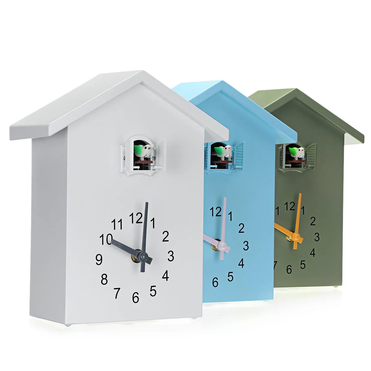 

20x25cm Modern Bird Cuckoo Quartz Wall Clock Home Living Room Horologe Clocks Timer Office Home Decoration Gifts Hanging Watch