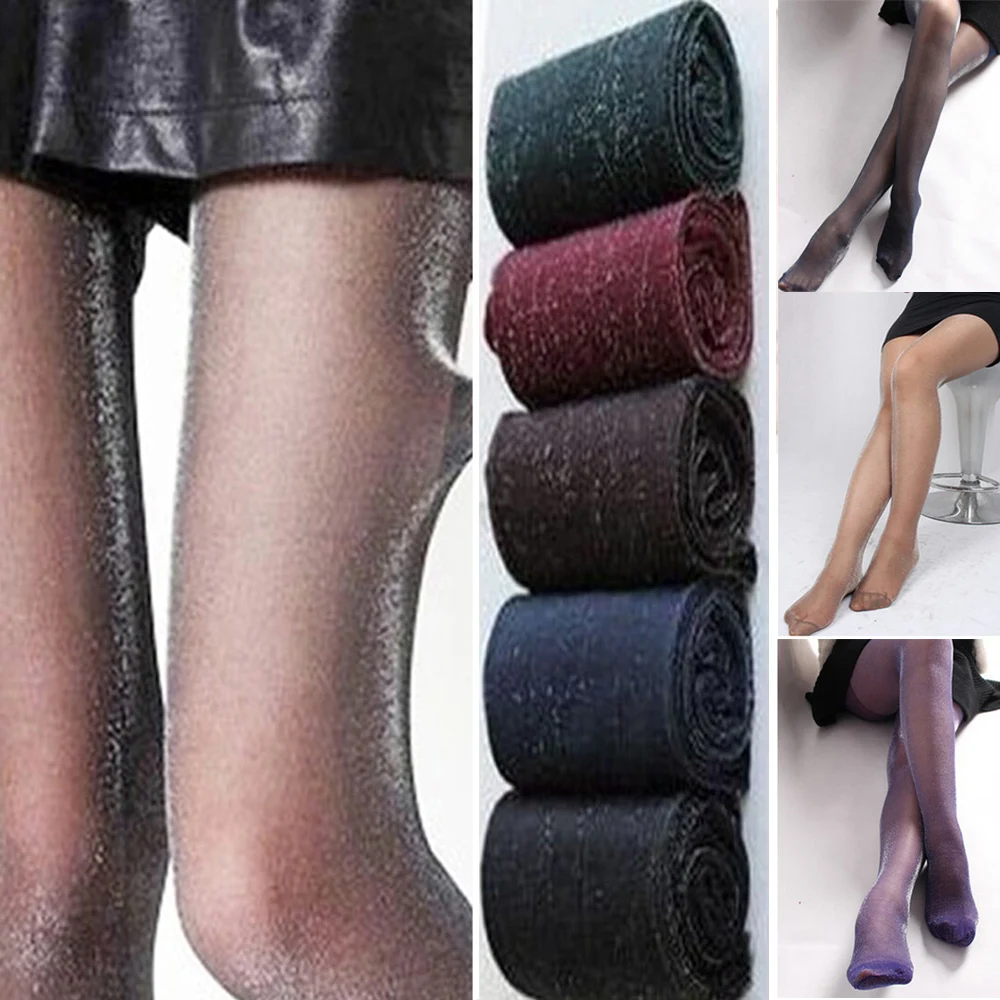 Женские сексуальные блестящие колготки один размер новинка WATLH0502|Колготки| |