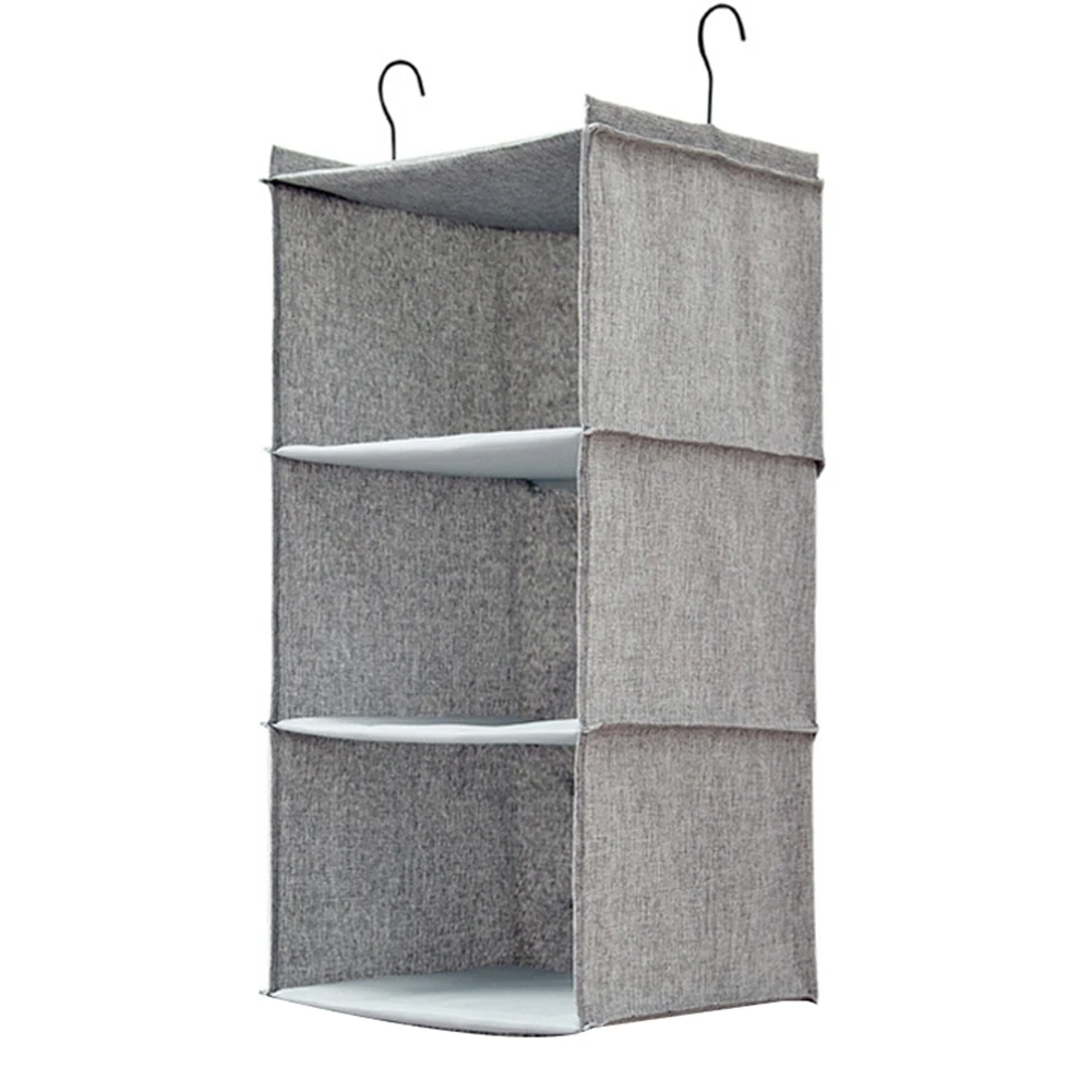 

Wardrobe Hanging Storage Bag Interlayer Drawer Type Clothes Hangers Holder Portable Organizer Hanging Closet Organizer 1/3/4