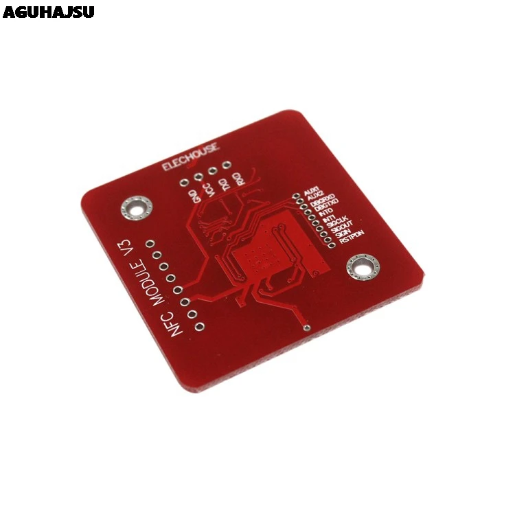Набор пользователя PN532 NFC RFID беспроводного модуля V3: режимы чтения и записи для IC S50 карты, печатная плата антенны, интерфейсы I2C, IIC, SPI, HSU для Arduino.