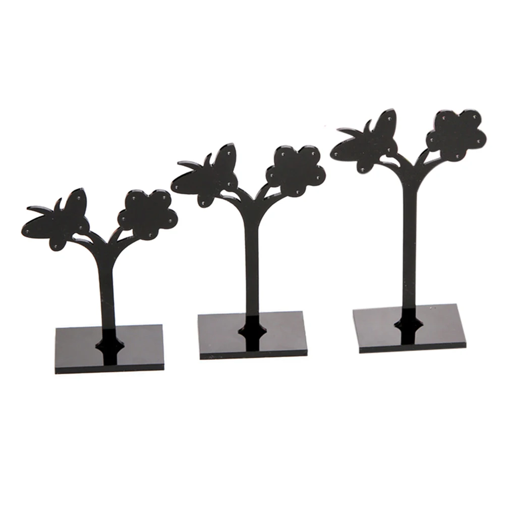 

3Pcs Crotch Earring Ear Studs Jewelry Rack Display Stand Storage Racks Organizer Necklace Ring Pendant Jewelry Shelf Holder