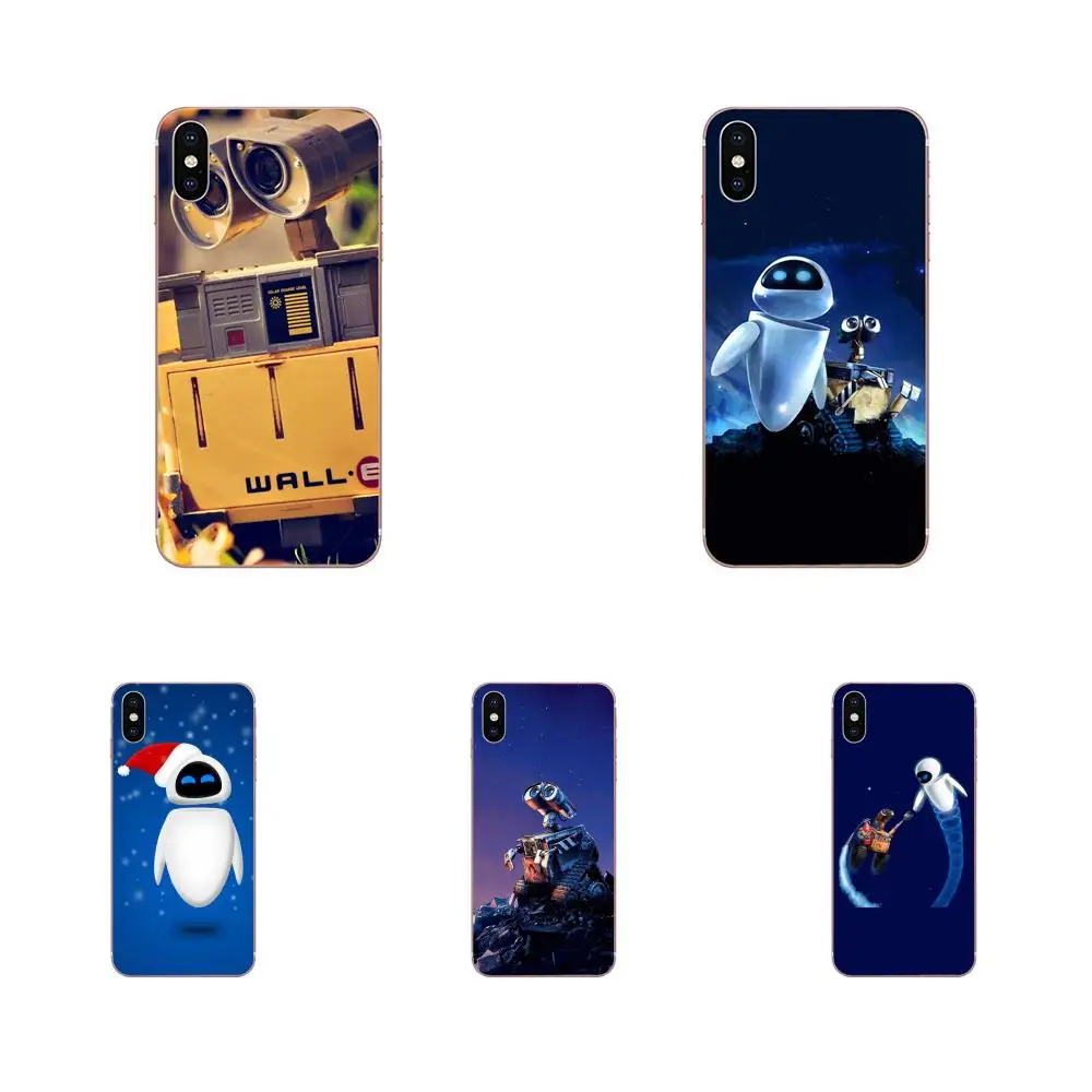Купите крутой Робот Wall e для Sony Xperia Z Z1 Z2 Z3 Z4 Z5 compact Mini M2 M4 M5 T3 E3 E5 XA XA1 XZ Premium TPU Защитный