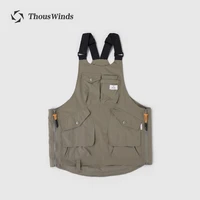 thous winds outdoor camping function vest jacket fishing photography multi purpose tactical vest chef cooking apron