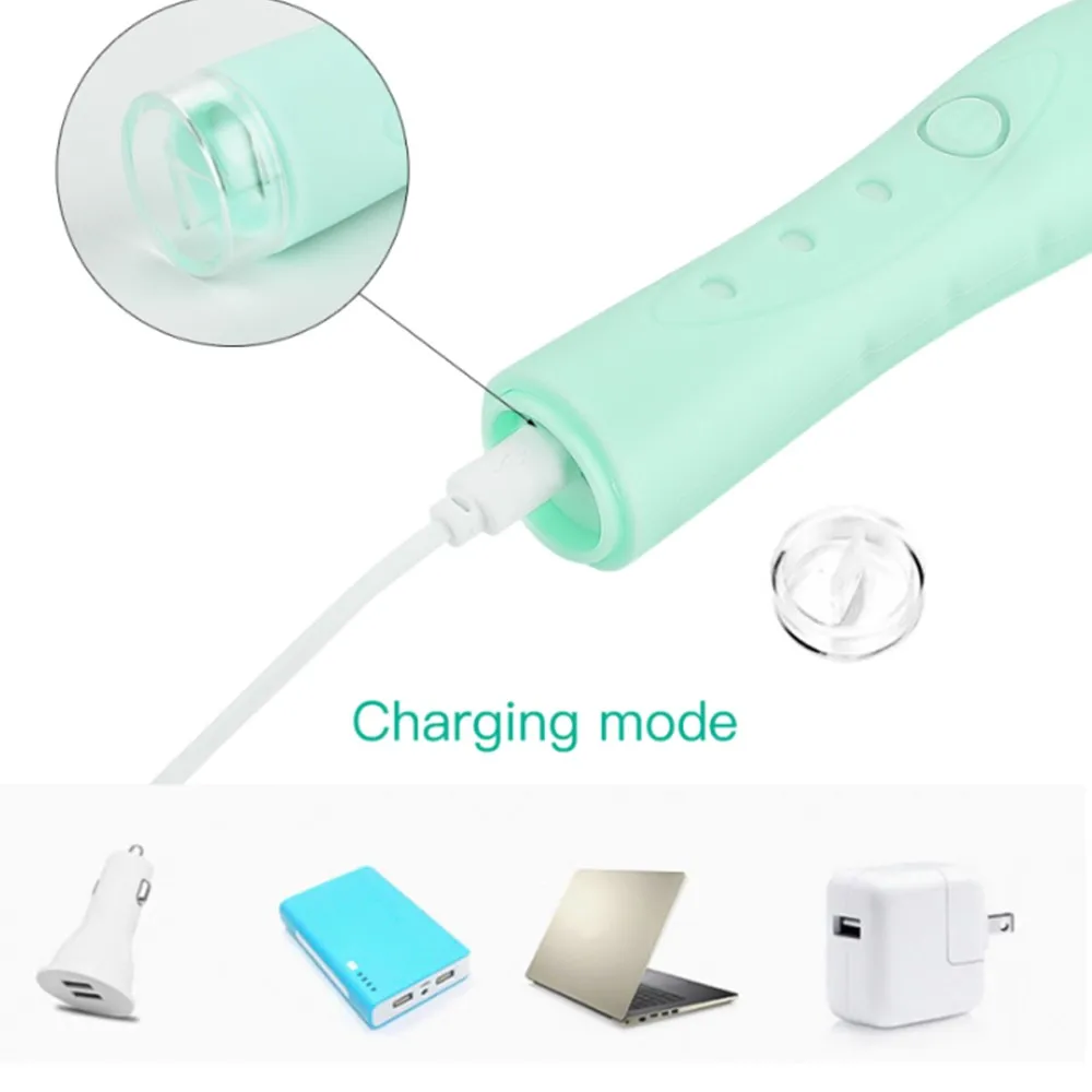 Электрическая ультразвуковая зубная щетка с зубной щеткой | Красота и здоровье